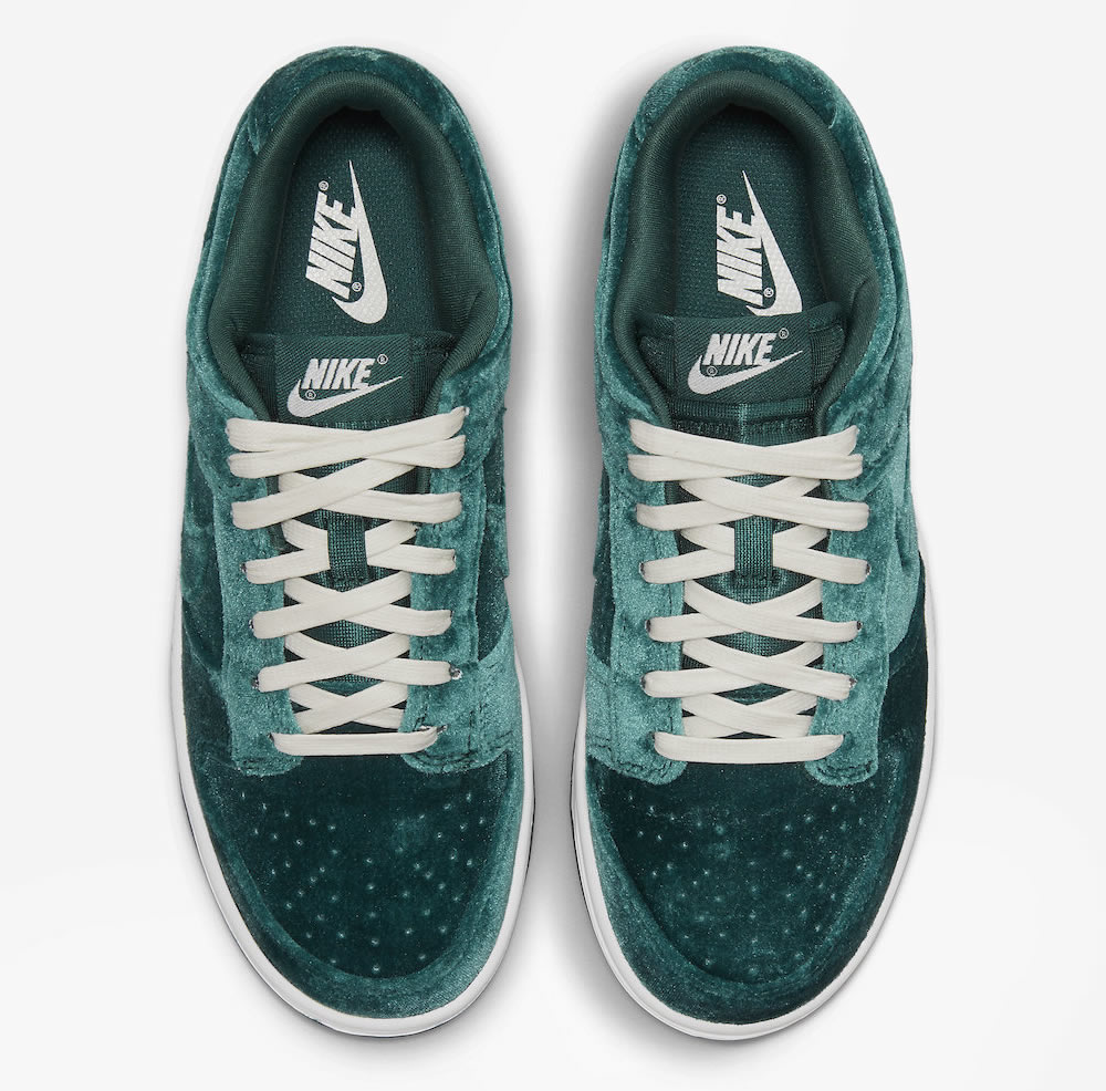 Nike Dunk Low Green Velvet Wmns Dz5224 300 2 - www.kickbulk.cc