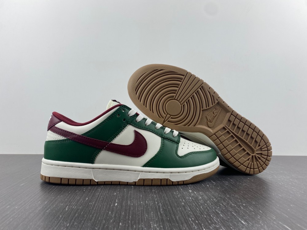 Nike Dunk Low Gorge Green Team Red Fb7160 161 10 - www.kickbulk.cc