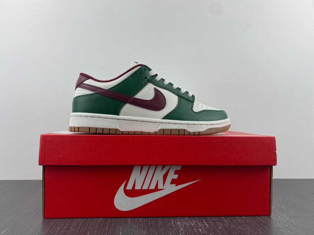 Nike Dunk Low Gorge Green Team Red Fb7160 161 15 - www.kickbulk.cc