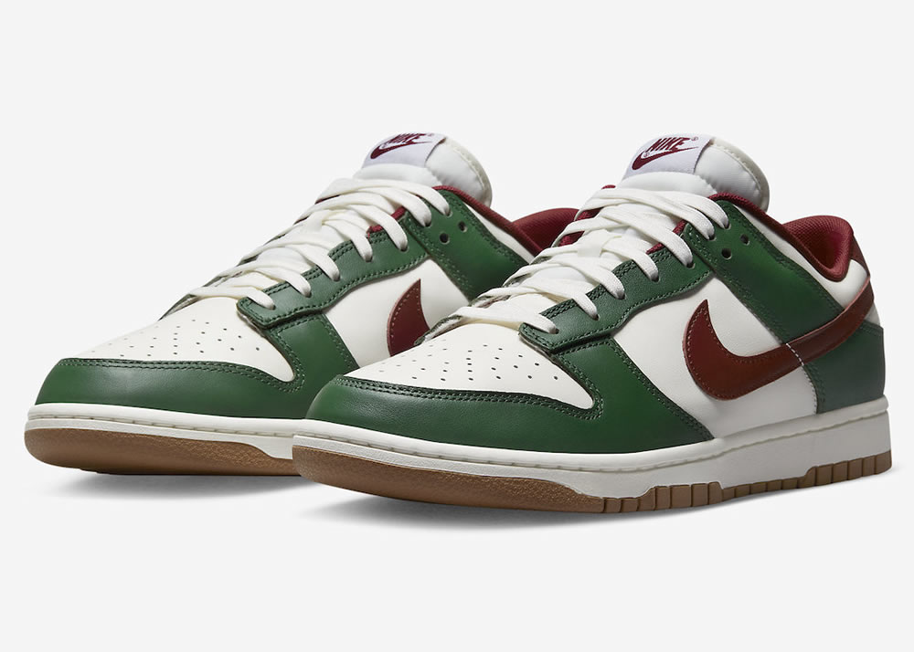 Nike Dunk Low Gorge Green Team Red Fb7160 161 3 - www.kickbulk.cc