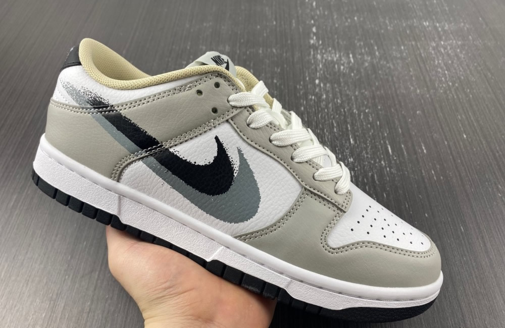 Nike Dunk Low Spray Paint Swoosh Fd0661 100 10 - www.kickbulk.cc