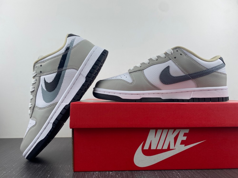 Nike Dunk Low Spray Paint Swoosh Fd0661 100 14 - www.kickbulk.cc