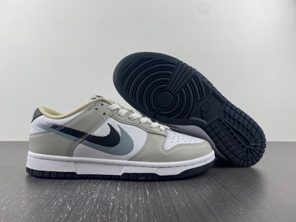 Nike Dunk Low Spray Paint Swoosh Fd0661 100 8 - www.kickbulk.cc