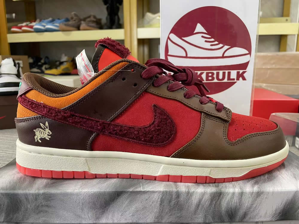 Nike Dunk Low Year Of The Rabbit Brown Orange Fd4203 661 15 - www.kickbulk.cc