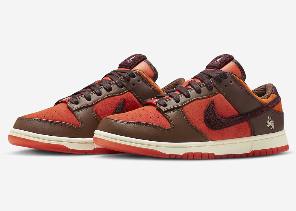 Nike Dunk Low Year Of The Rabbit Brown Orange Fd4203 661 3 - www.kickbulk.cc