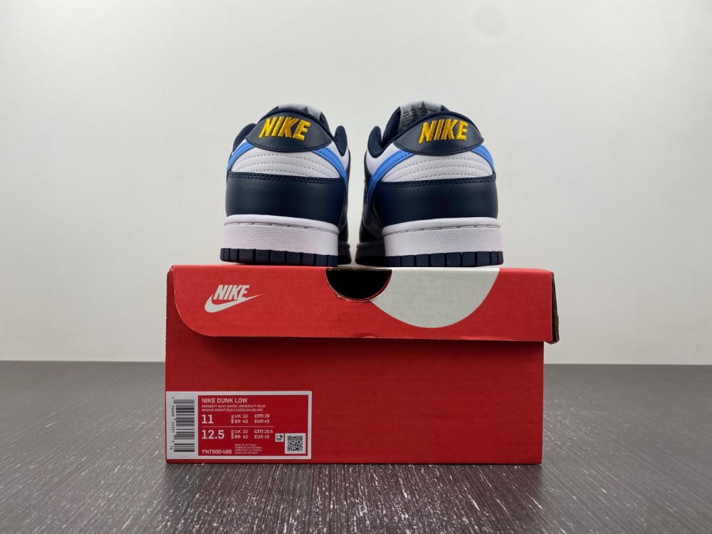 Nike Dunk Low Midnight Navy University Blue Fn7800 400 15 - www.kickbulk.cc