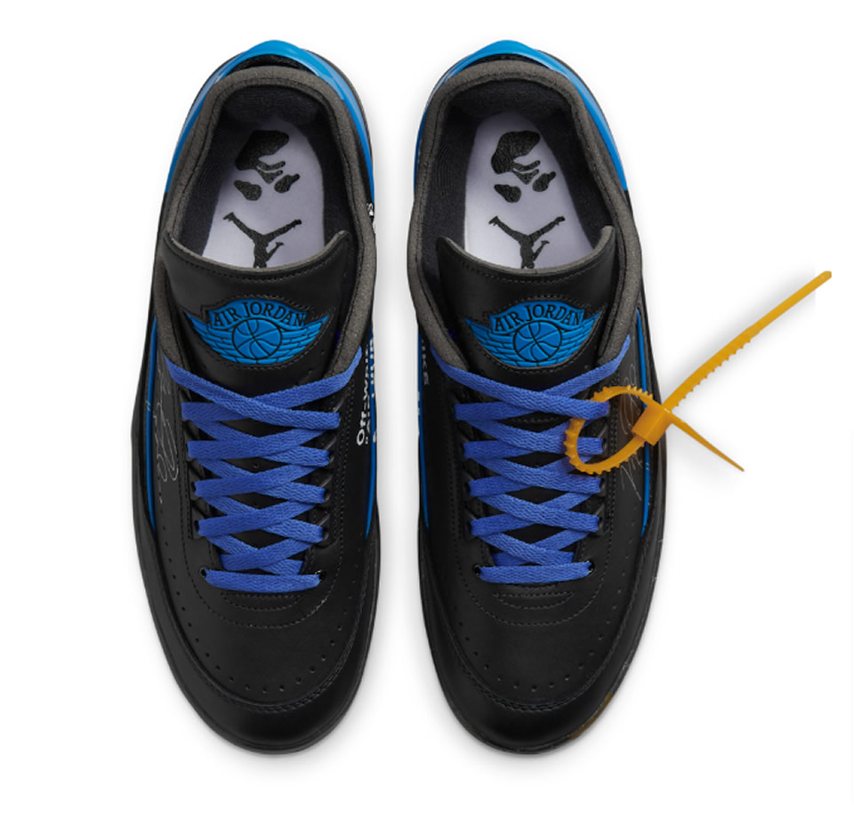 Off White Air Jordan 2 Retro Low Sp Black Royal Dj4375 004 2 - www.kickbulk.cc