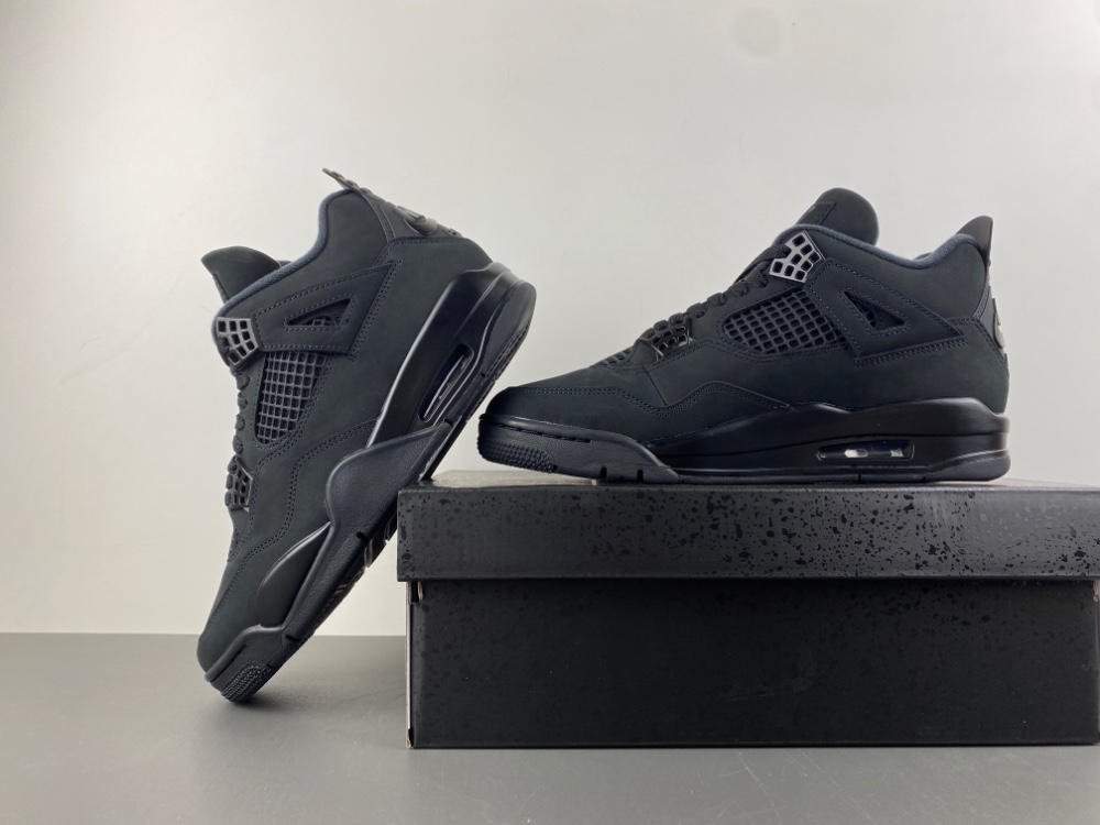 Air Jordan 4 Retro Black Cat 2025 Fv5029 010 11 - www.kickbulk.cc