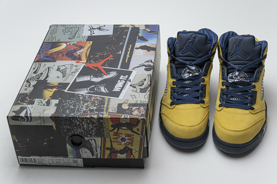 Nike Air Jordan 5 Retro Se Michigan Cq9541 704 4 - www.kickbulk.cc