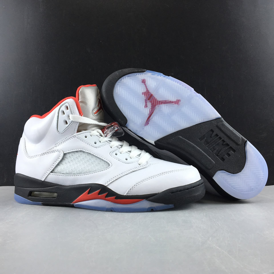 Nike Air Jordan 5 Retro Fire Red Silver Tongue 2020 Da1911 102 6 - www.kickbulk.cc