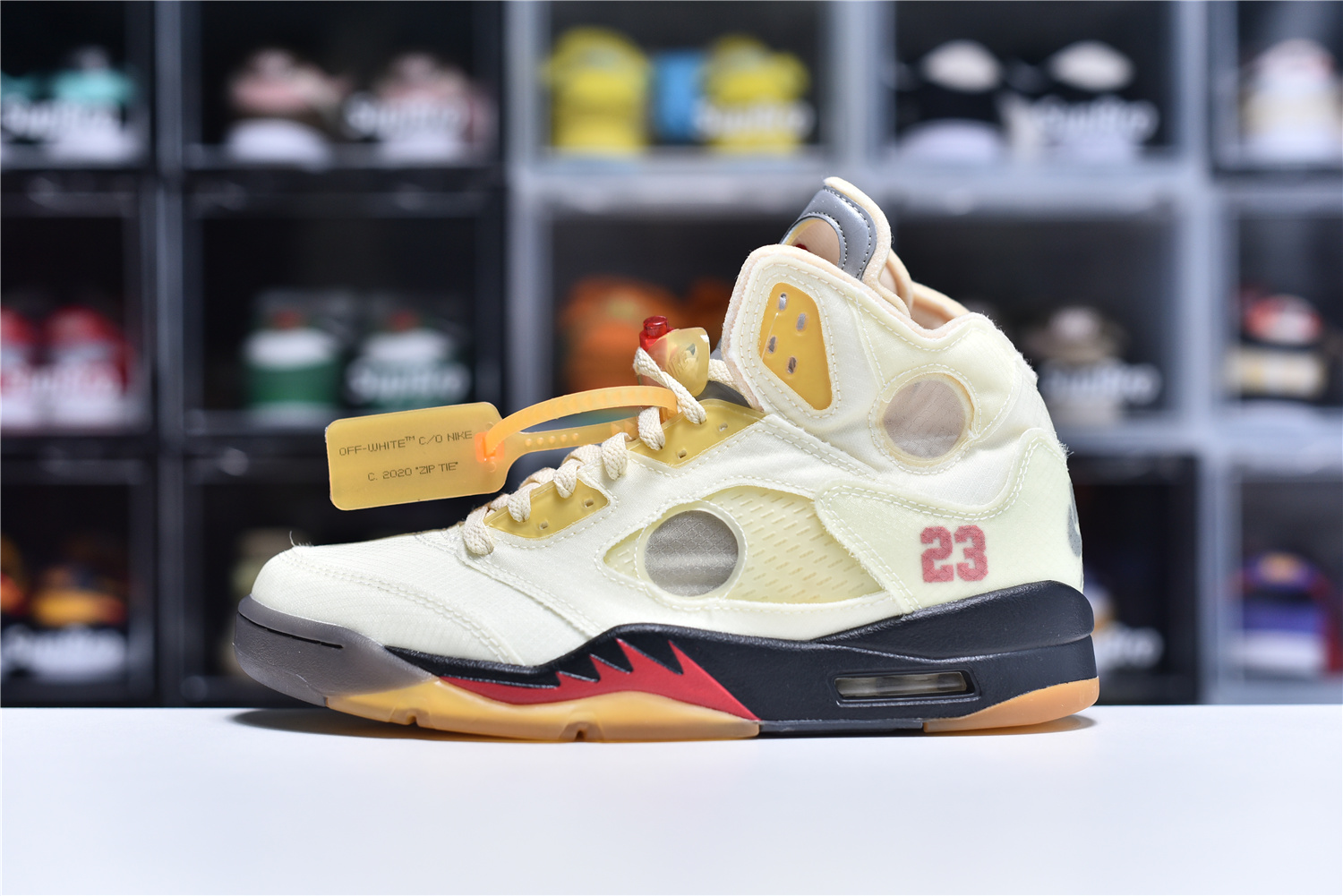 Off White Air Jordan 5 Sail New Release Date Dh8565 100 4 - www.kickbulk.cc