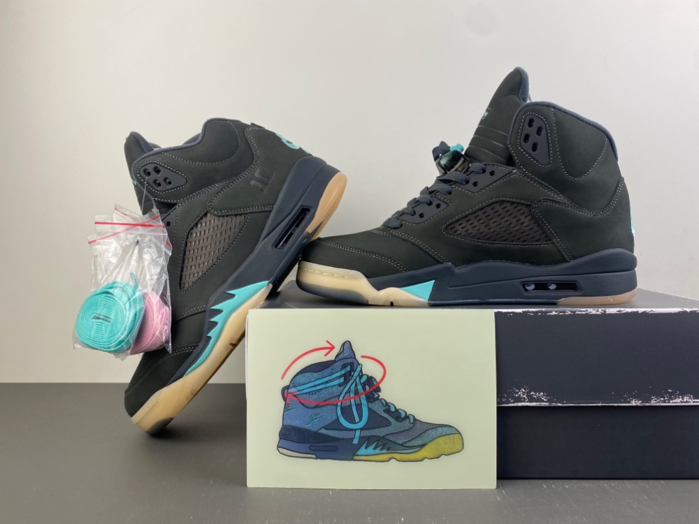 Solefly Jordan 5 Retro Black Aurora Green Iu0734 001 7 - www.kickbulk.cc Solefly Jordan 5 Retro Black Aurora Green Iu0734 001 7 - www.kickbulk.cc