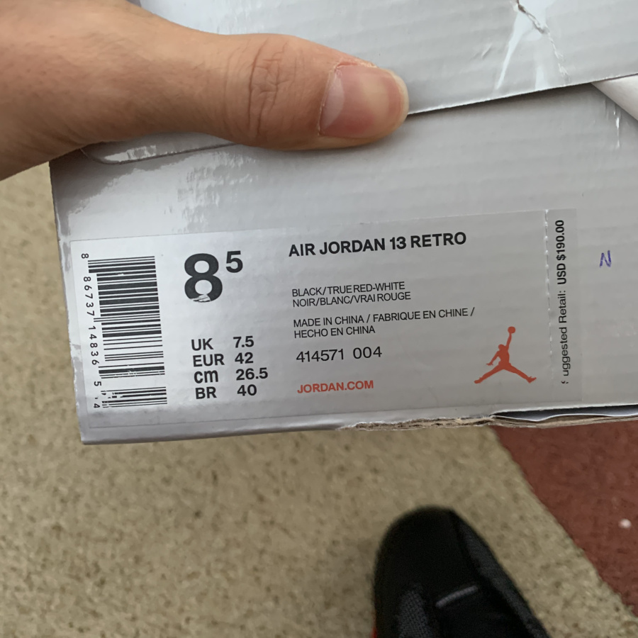 Nike Air Jordan 13 Bred 2017 Retro 414571 004 16 - www.kickbulk.cc