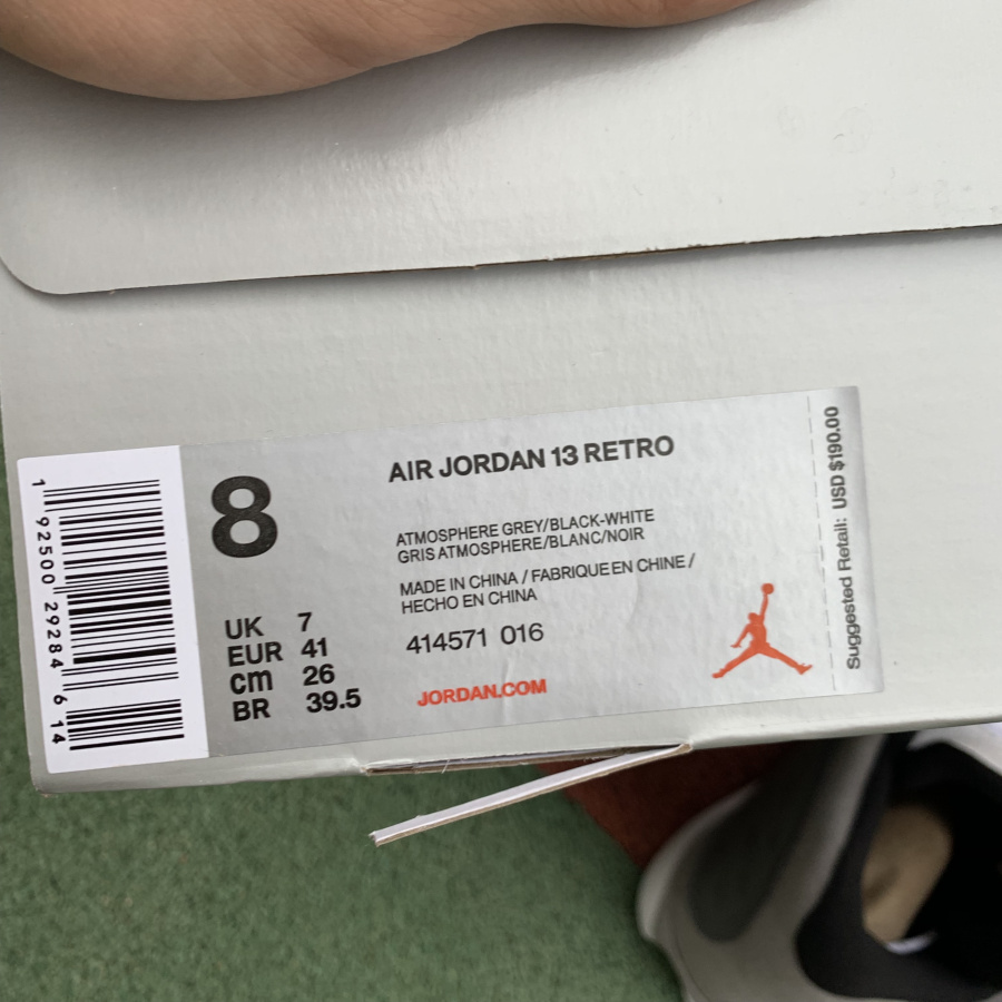 Nike Air Jordan 13 Retro High Atmosphere Grey 414571 016 18 - www.kickbulk.cc