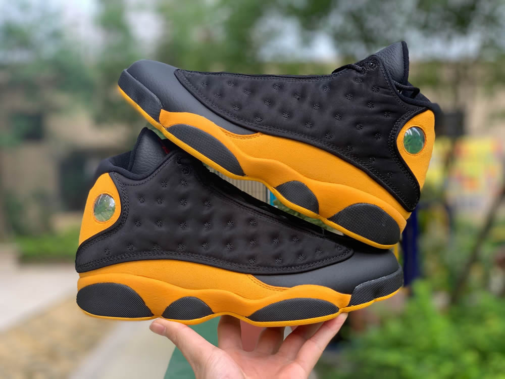 Nike Air Jordan 13 Melo Class Of 2002 Black Yellow Gold 414571 035 7 - www.kickbulk.cc