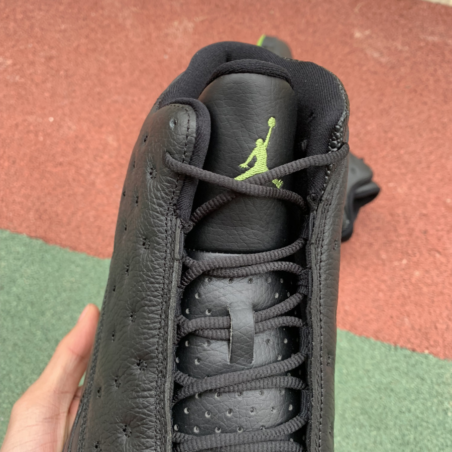 Nike Air Jordan 13 Altitude Black Green 414571 042 14 - www.kickbulk.cc