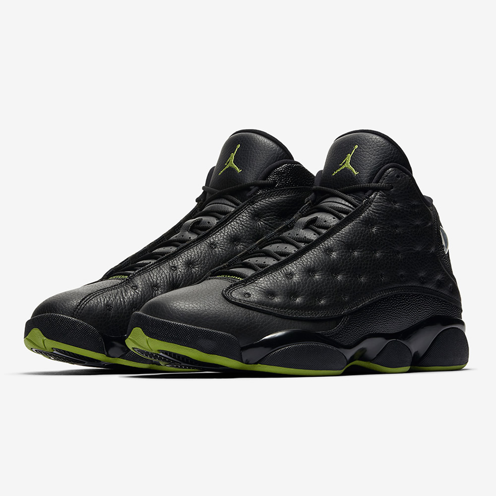 Nike Air Jordan 13 Altitude Black Green 414571 042 2 - www.kickbulk.cc