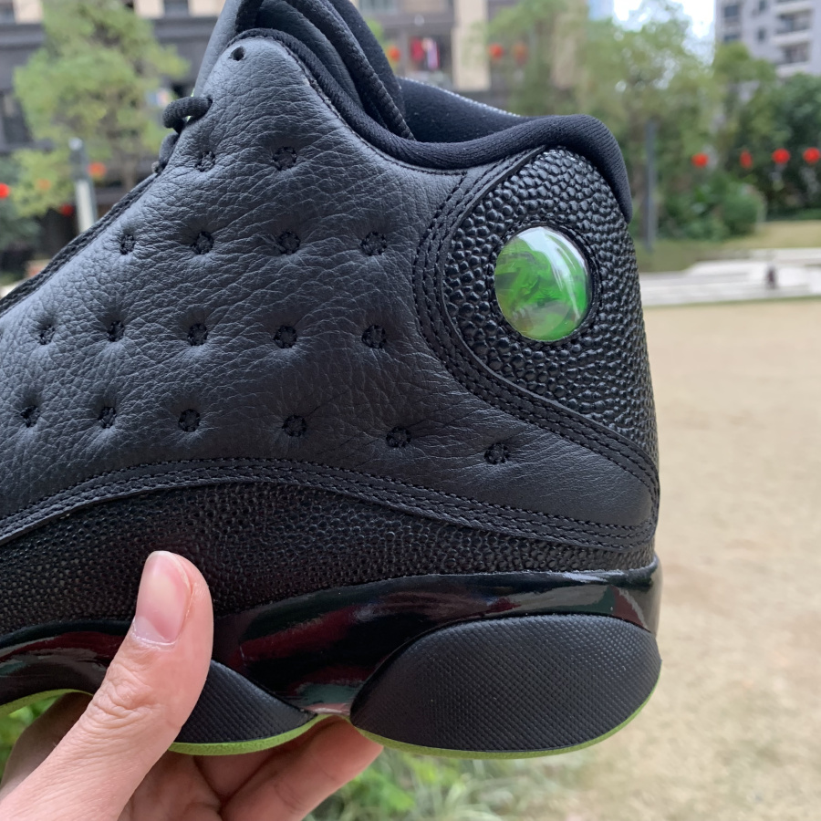 Nike Air Jordan 13 Altitude Black Green 414571 042 20 - www.kickbulk.cc