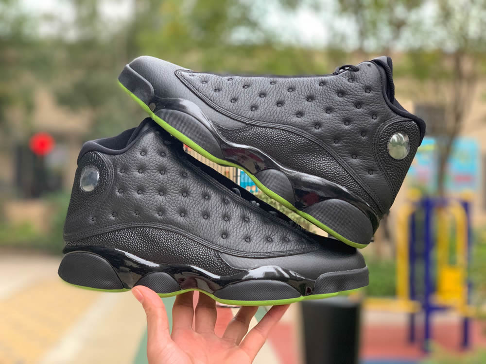 Nike Air Jordan 13 Altitude Black Green 414571 042 22 - www.kickbulk.cc