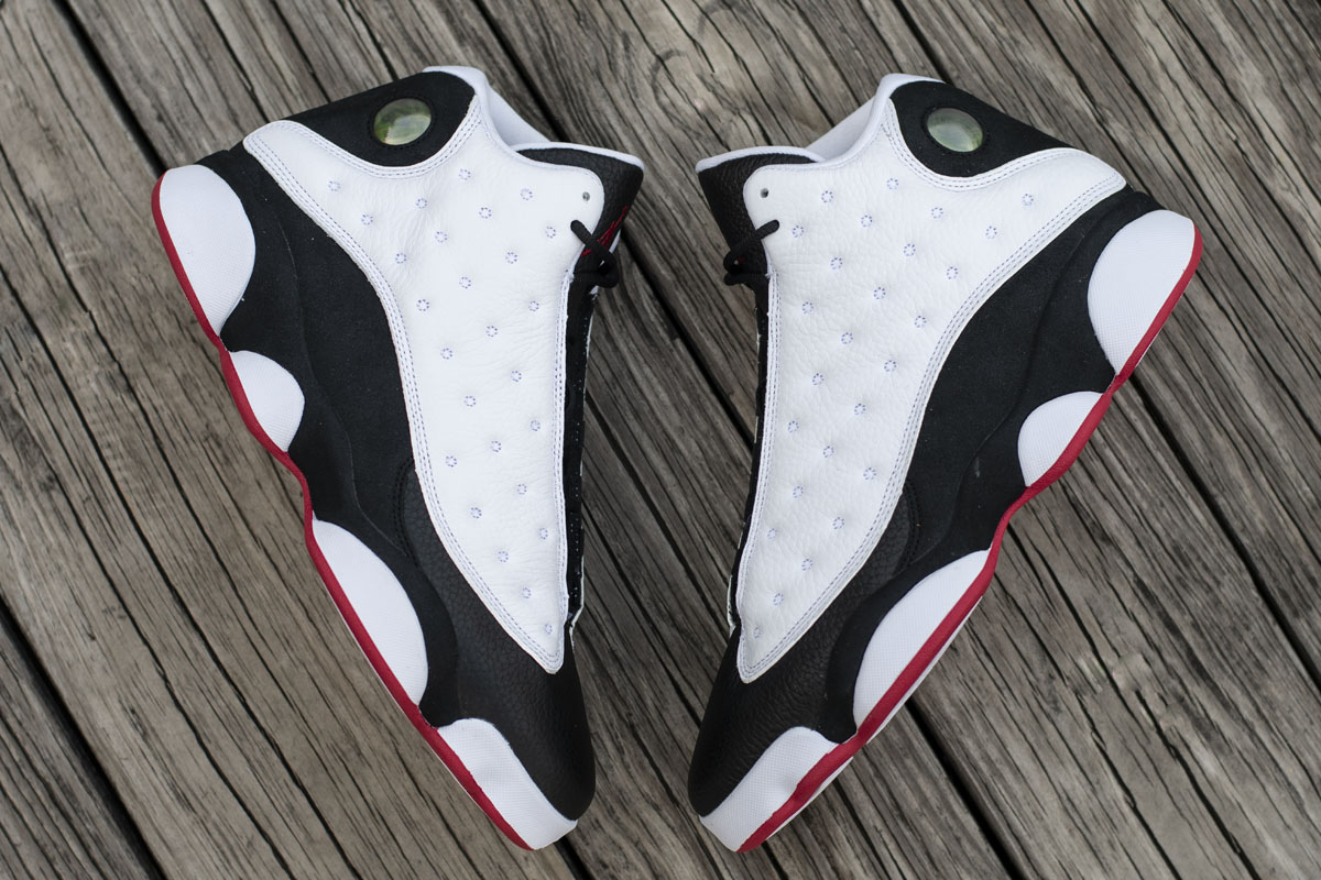 Nike Air Jordan 13 He Got Game 2018 Black And White Outfit  414571 104 10 - www.kickbulk.cc