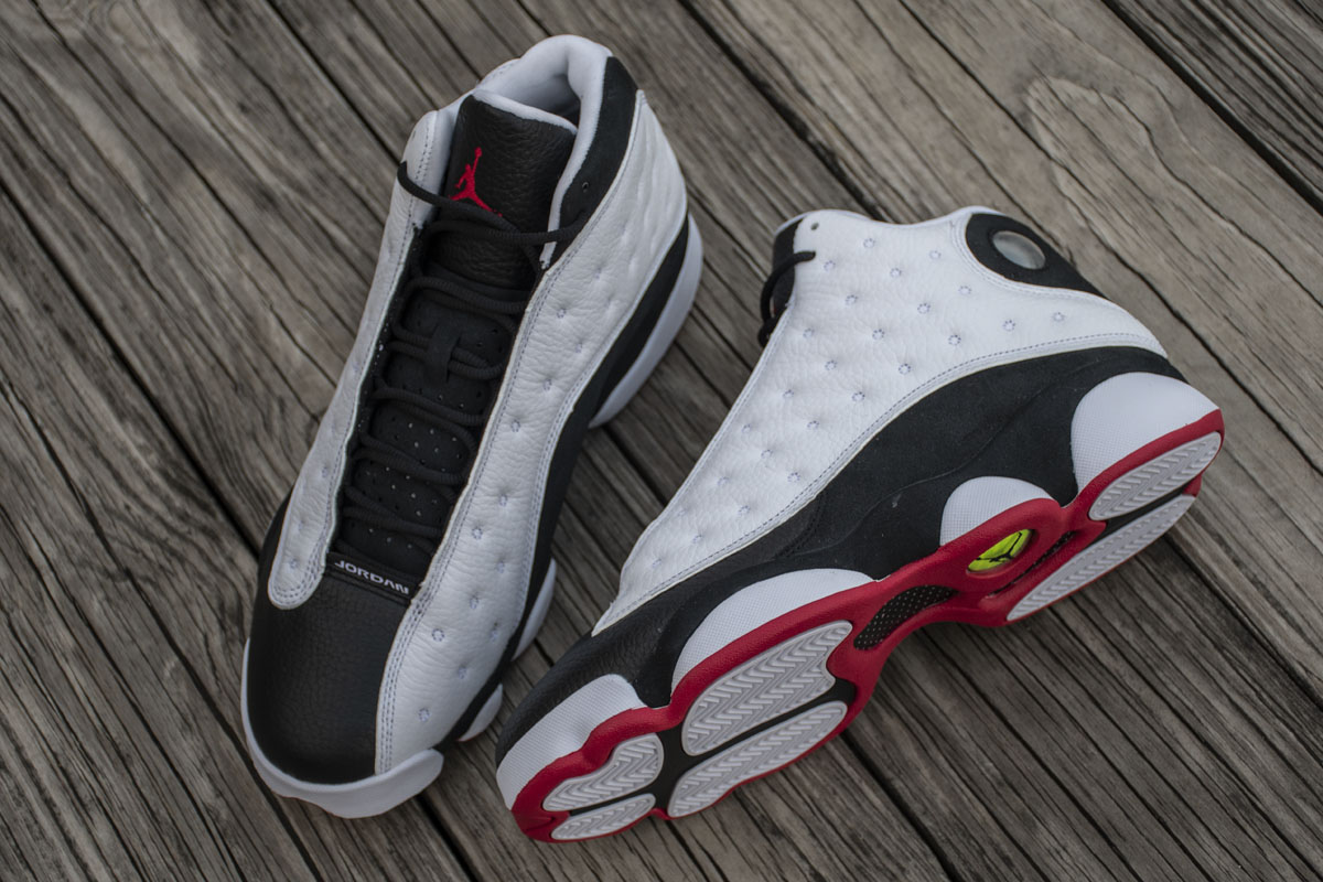 Nike Air Jordan 13 He Got Game 2018 Black And White Outfit  414571 104 11 - www.kickbulk.cc