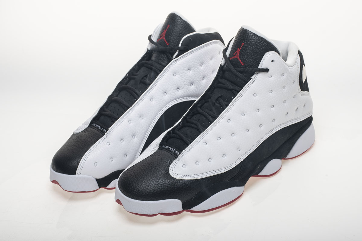 Nike Air Jordan 13 He Got Game 2018 Black And White Outfit  414571 104 3 - www.kickbulk.cc