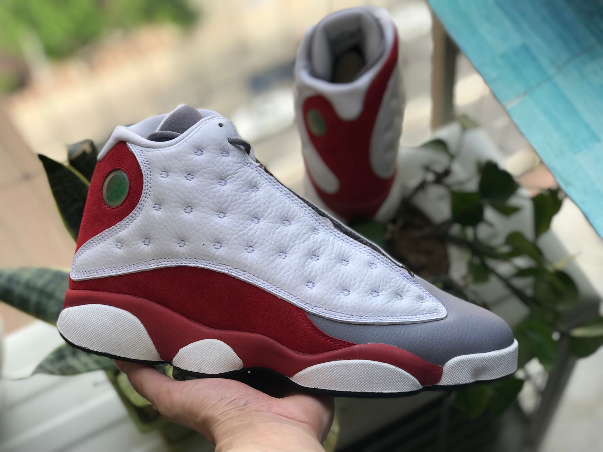 Nike Air Jordan 13 Retro Cement Grey Toe 414571 126 9 - www.kickbulk.cc