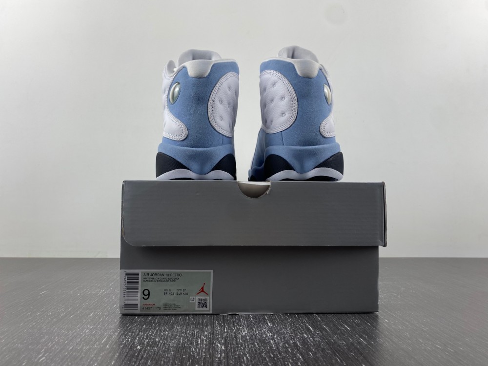 Air Jordan 13 Retro Blue Grey 414571 170 9 - www.kickbulk.cc