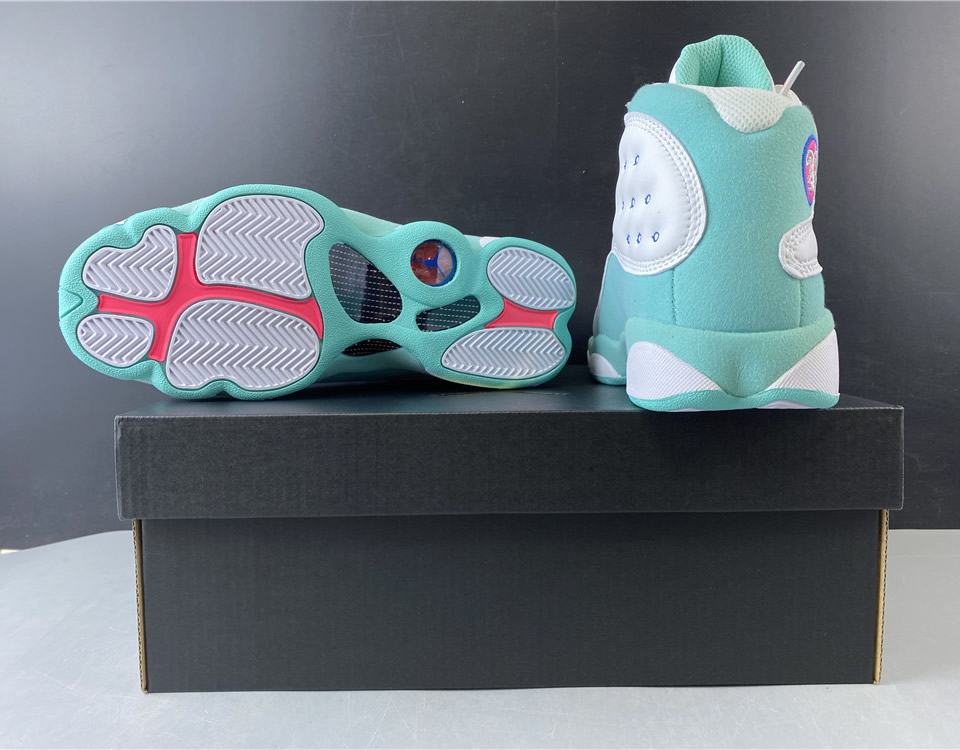 Air Jordan 13 Retro Gs Aurora Green 439358 100 18 - www.kickbulk.cc