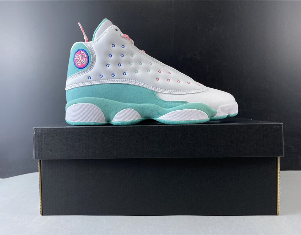 Air Jordan 13 Retro Gs Aurora Green 439358 100 19 - www.kickbulk.cc