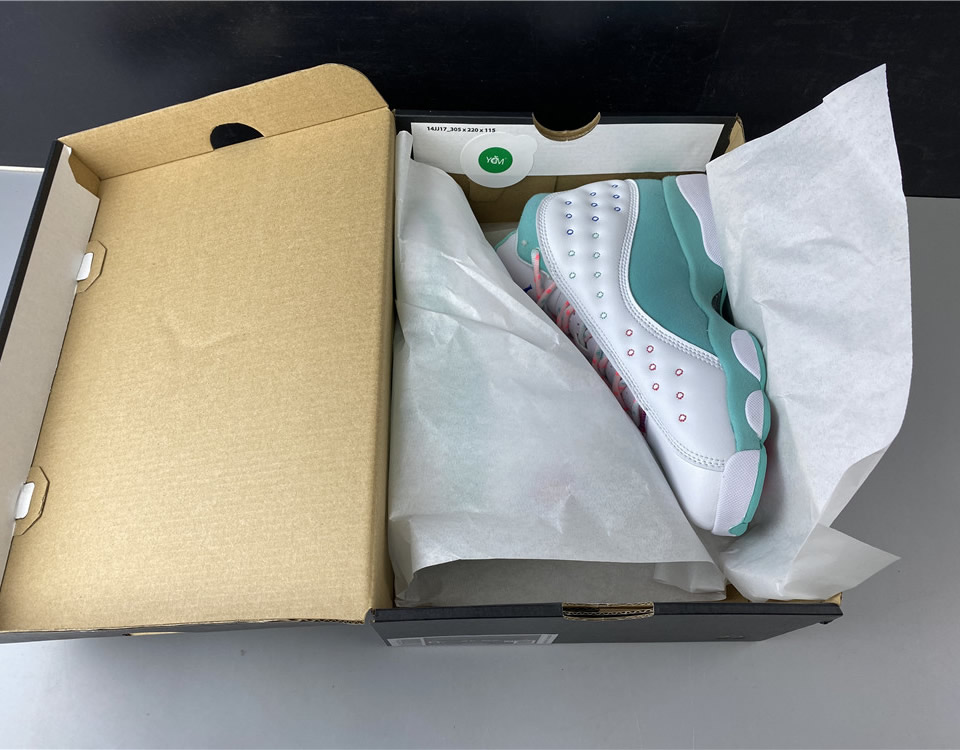 Air Jordan 13 Retro Gs Aurora Green 439358 100 20 - www.kickbulk.cc