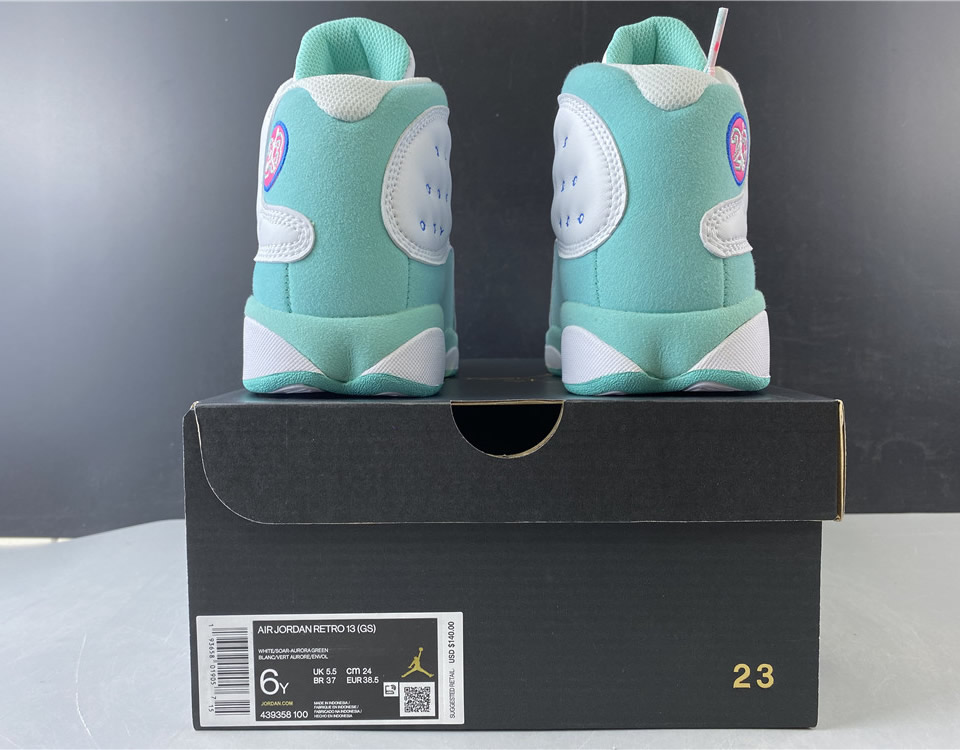 Air Jordan 13 Retro Gs Aurora Green 439358 100 21 - www.kickbulk.cc