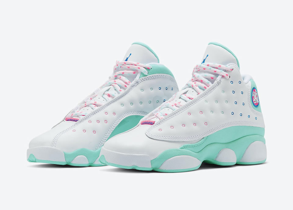 Air Jordan 13 Retro Gs Aurora Green 439358 100 3 - www.kickbulk.cc