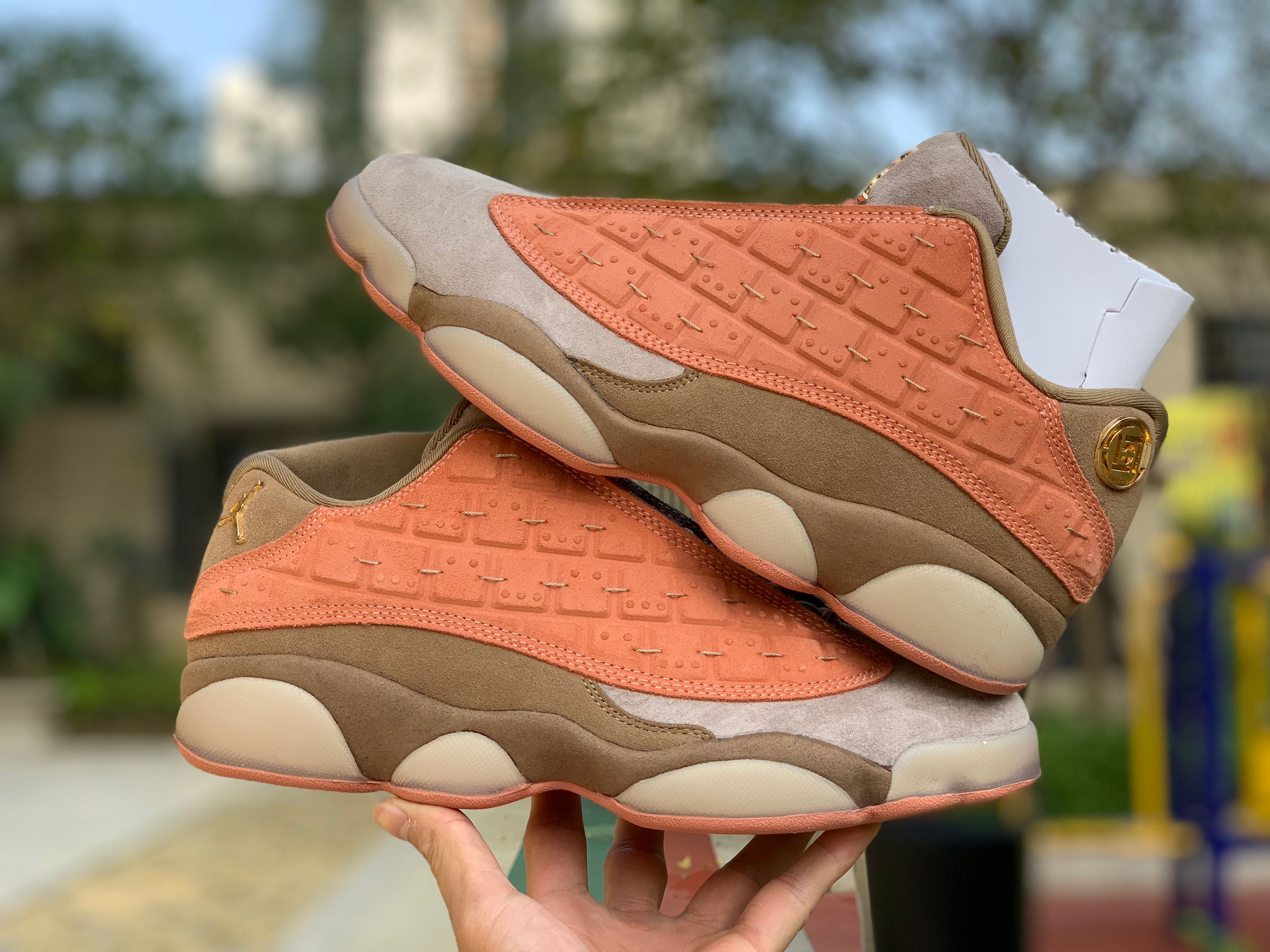 Nike Clot Air Jordan 13 Low Terracotta Warriors Shoes At3102 200 8 - www.kickbulk.cc