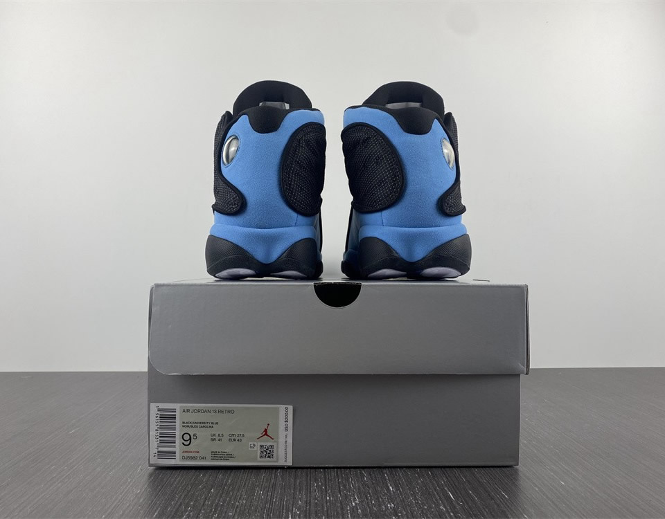 Air Jordan 13 Retro Black University Blue Dj5982 041 7 - www.kickbulk.cc