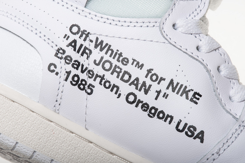 Nike Off White Air Jordan 1 White Aq0818 100 18 - www.kickbulk.cc