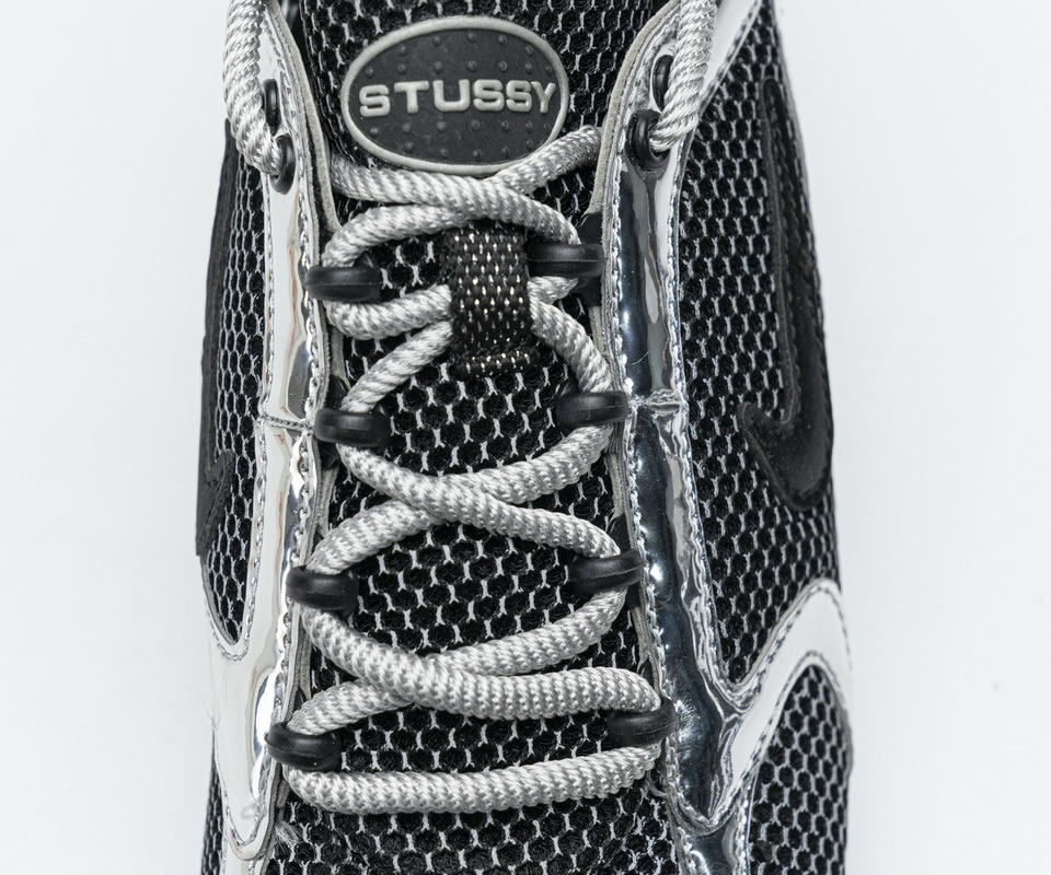 Stussy Nike Air Zoom Spiridon Cage 2 Black Silver Cu1854 001 11 - www.kickbulk.cc