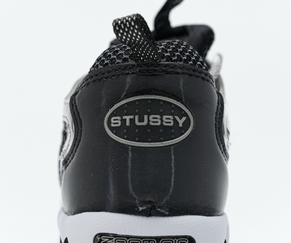 Stussy Nike Air Zoom Spiridon Cage 2 Black Silver Cu1854 001 17 - www.kickbulk.cc