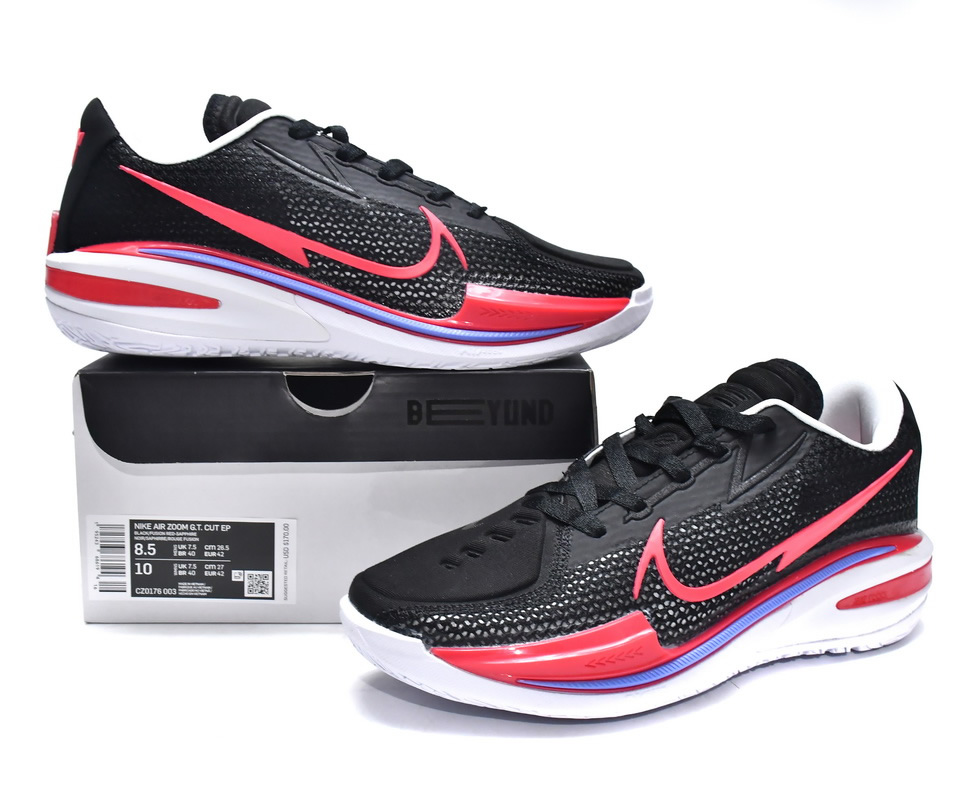 Nike Air Zoom Gt Cut Ep Black Fusion Red Cz0176 003 3 - www.kickbulk.cc