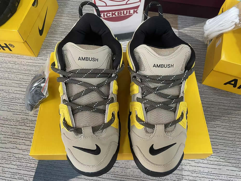 Ambush Air More Uptempo Low Limestone Fb1299 200 7 - www.kickbulk.cc