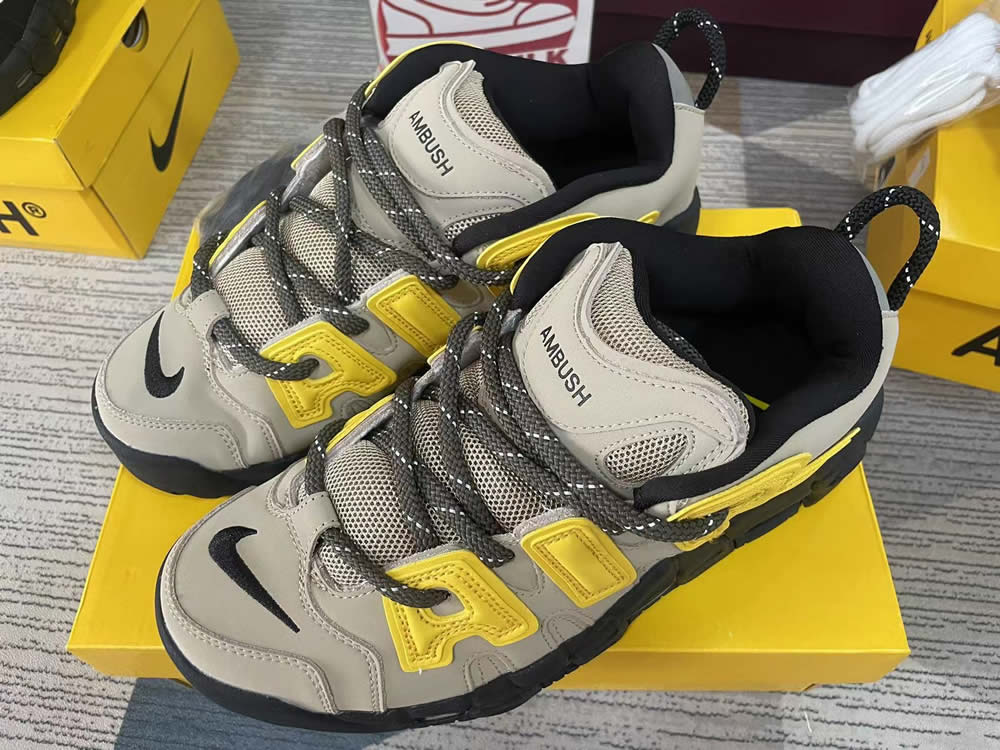 Ambush Air More Uptempo Low Limestone Fb1299 200 8 - www.kickbulk.cc