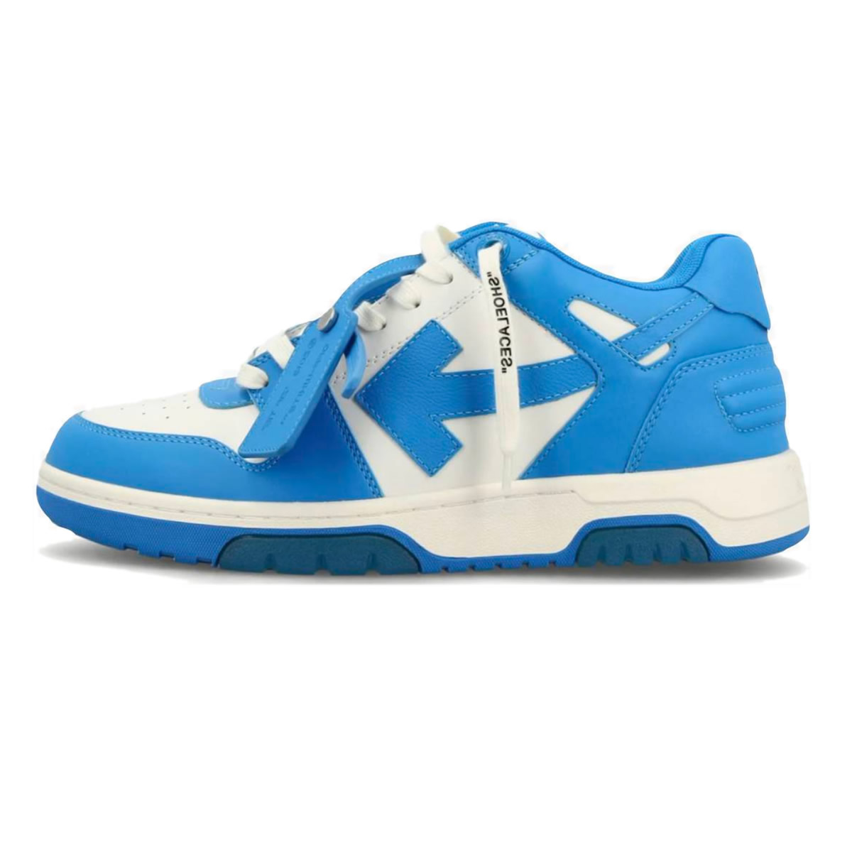 Off White White Blue Out Of Office Ooo Sneakers 222607m237017 1 - www.kickbulk.cc