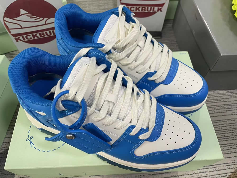 Off White White Blue Out Of Office Ooo Sneakers 222607m237017 4 - www.kickbulk.cc