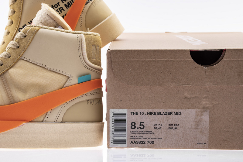 Off White X Nike Blazer Orange Spooky Pack Aa3832 700 27 - www.kickbulk.cc