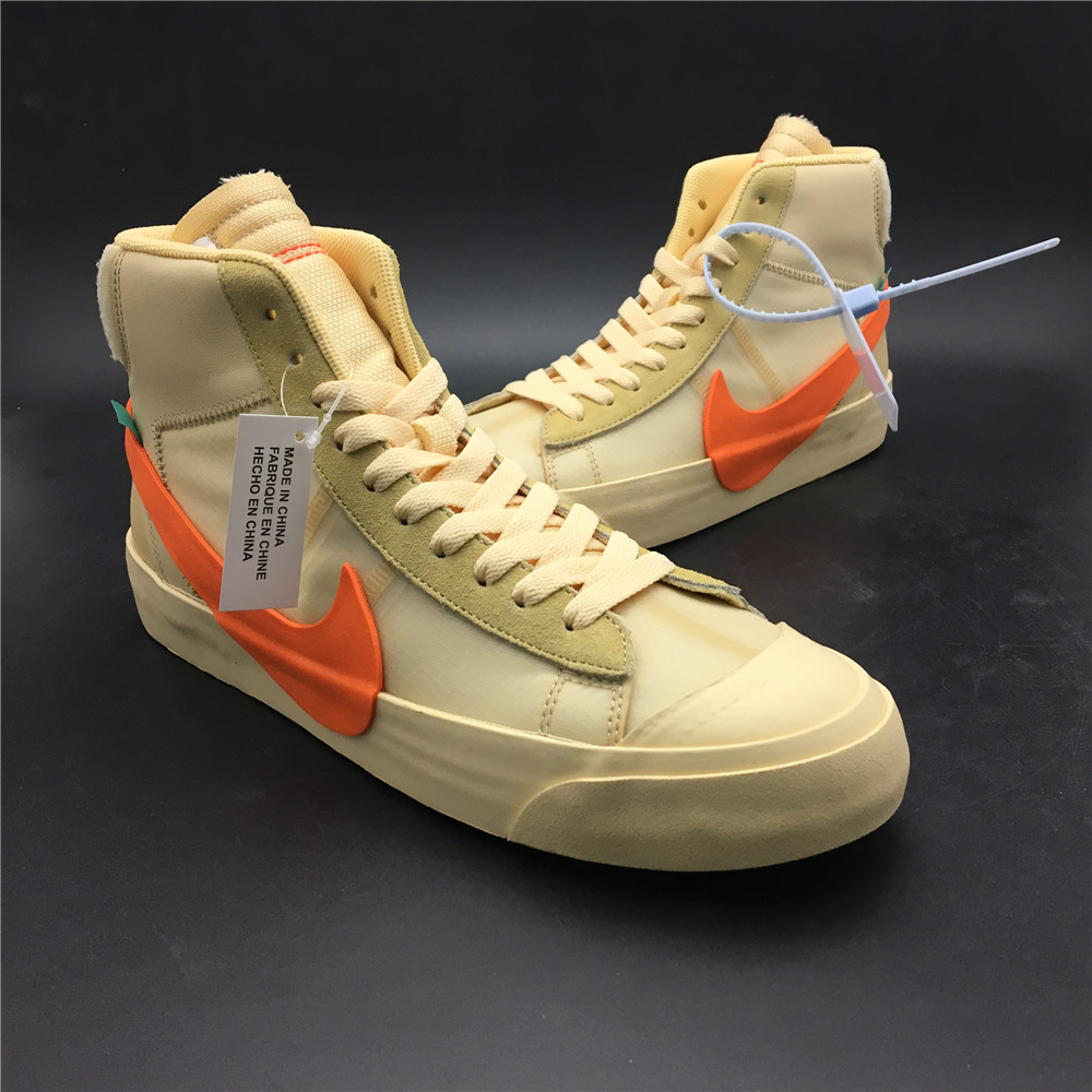 Off White X Nike Blazer Orange Spooky Pack Aa3832 700 32 - www.kickbulk.cc