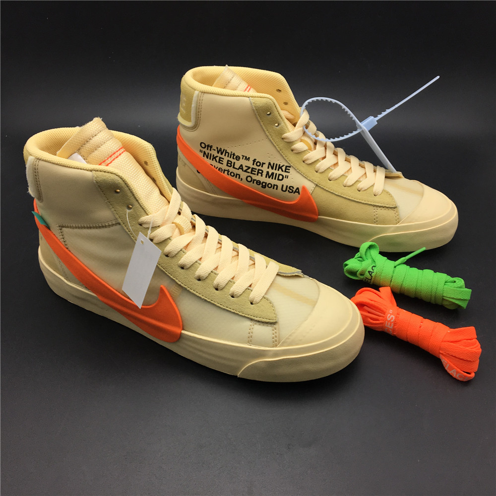 Off White X Nike Blazer Orange Spooky Pack Aa3832 700 33 - www.kickbulk.cc