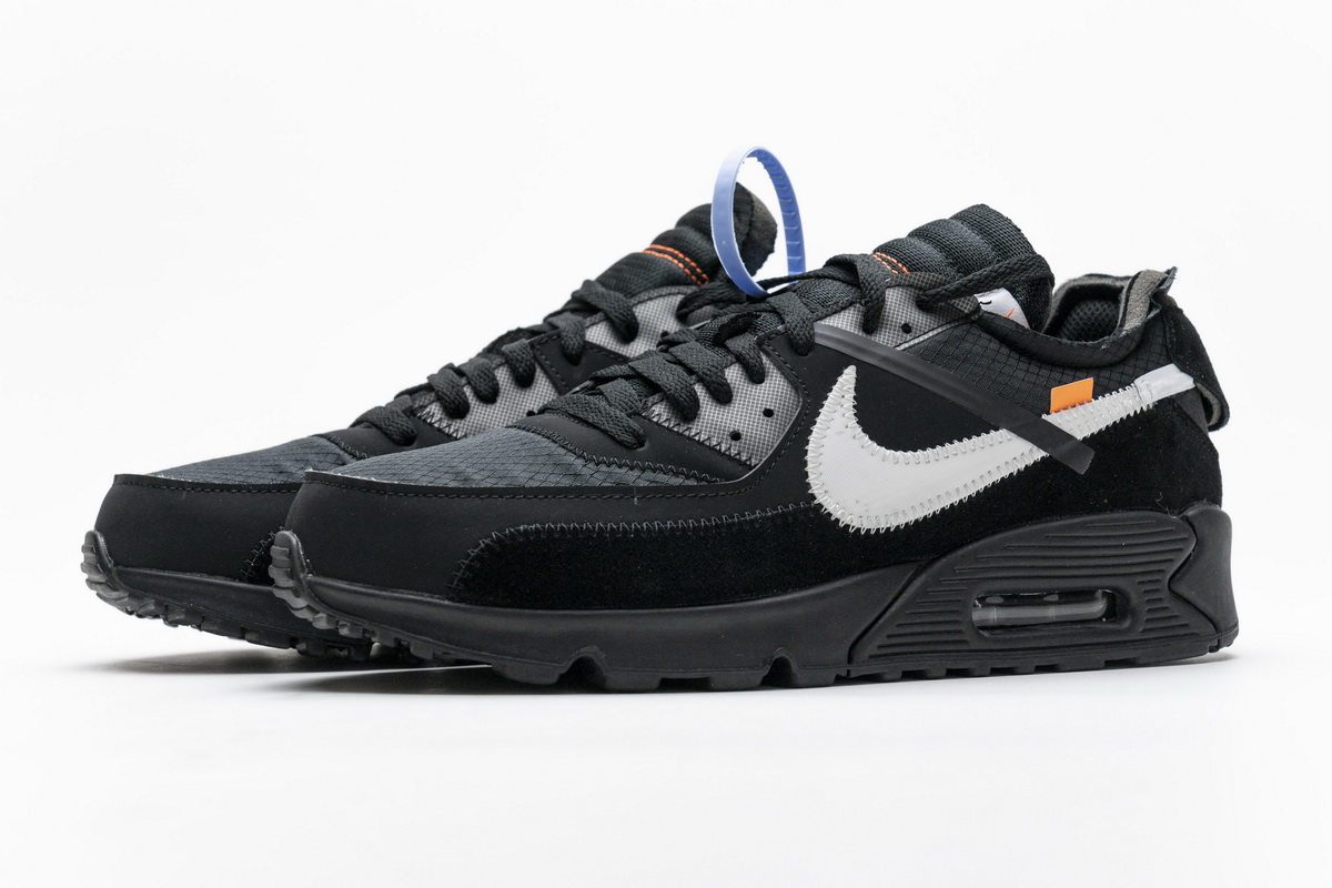 Off White X Nike Air Max 90 Black Aa7293 001 13 - www.kickbulk.cc