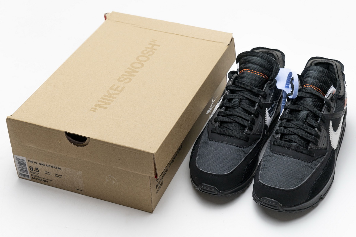 Off White X Nike Air Max 90 Black Aa7293 001 17 - www.kickbulk.cc