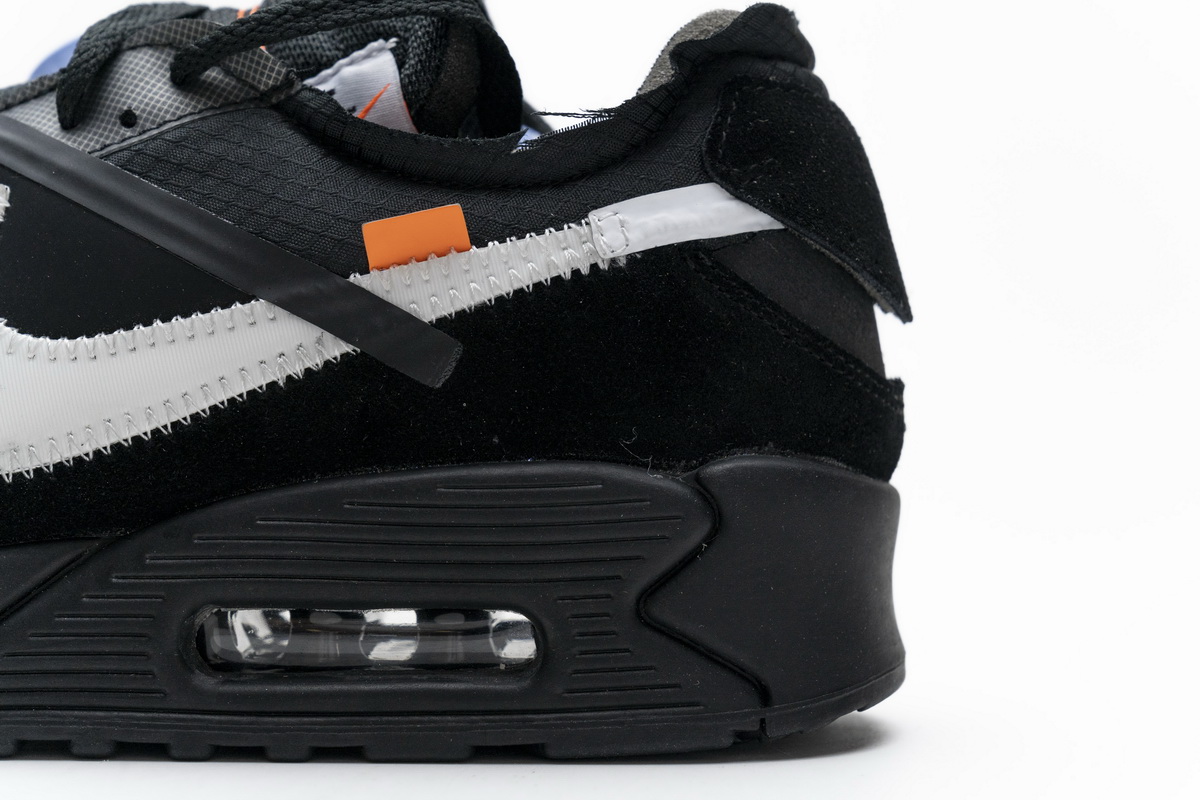 Off White X Nike Air Max 90 Black Aa7293 001 18 - www.kickbulk.cc