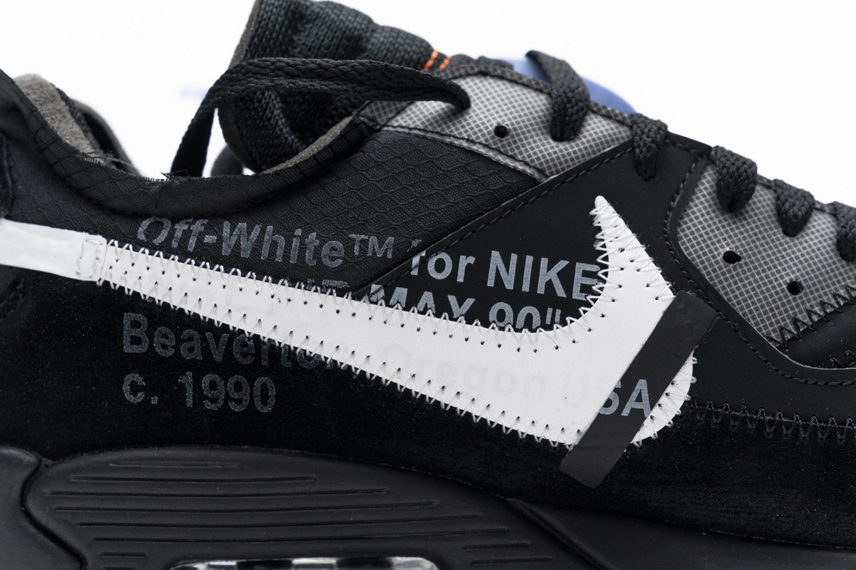 Off White X Nike Air Max 90 Black Aa7293 001 19 - www.kickbulk.cc